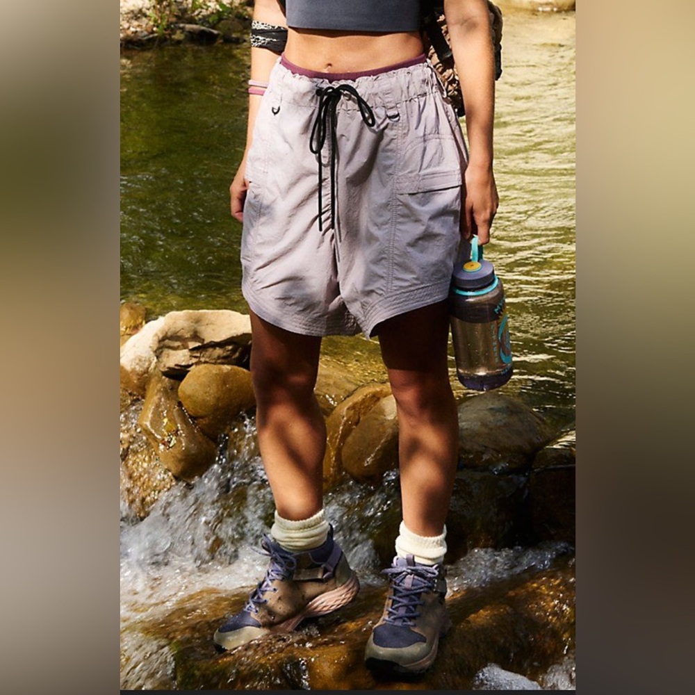 Free People Into the Wild Long Shorts - Picture 3 of 6